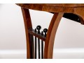 19th Century Biedermeier Lyre Form Accent Table
