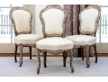 Set Of Three Antique Moroccan Salon Chairs