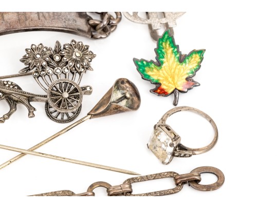 Collection Of Assorted Sterling Silver Pieces
