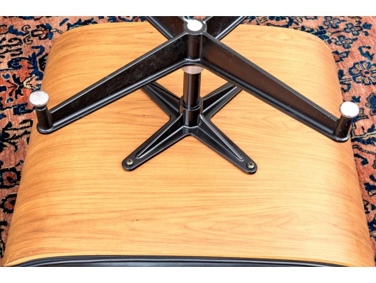 Herman Miller Iconic Eames Rosewood Veneered Lounge Chair And Ottoman