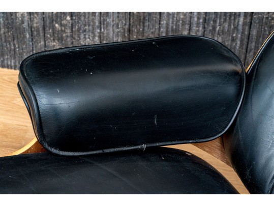 Herman Miller Iconic Eames Rosewood Veneered Lounge Chair And Ottoman