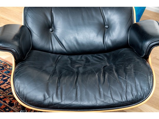 Herman Miller Iconic Eames Rosewood Veneered Lounge Chair And Ottoman