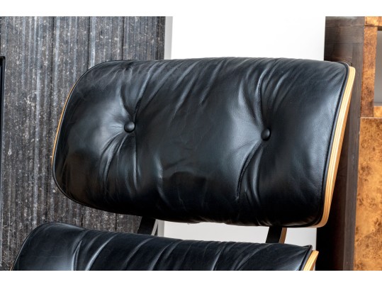Herman Miller Iconic Eames Rosewood Veneered Lounge Chair And Ottoman