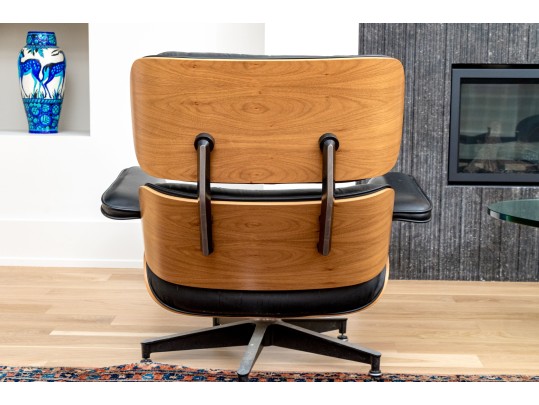 Herman Miller Iconic Eames Rosewood Veneered Lounge Chair And Ottoman