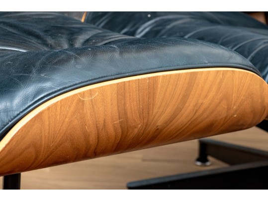 Herman Miller Iconic Eames Rosewood Veneered Lounge Chair And Ottoman