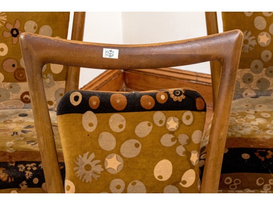 Six Mid-Century Italian Melchiorre Bega Dining Chairs