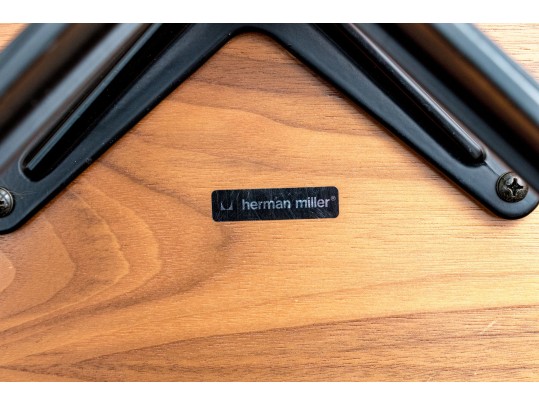 Herman Miller Iconic Eames Rosewood Veneered Lounge Chair And Ottoman