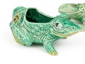Pair Of Mccoy Ceramic Frog Planters