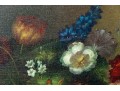 Signed Oil On Canvas Floral Still Life