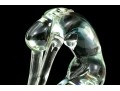 Signed Italian Murano Glass Sculpture Of A Woman, 1976