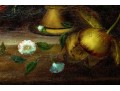 Signed Oil On Canvas Floral Still Life