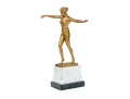 Otto Schmidt-Hofer (German, 1873-1925) Gilt Bronze Female Nude
