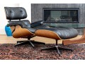 Herman Miller Iconic Eames Rosewood Veneered Lounge Chair And Ottoman