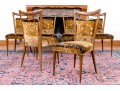 Six Mid-Century Italian Melchiorre Bega Dining Chairs