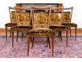 Six Mid-Century Italian Melchiorre Bega Dining Chairs