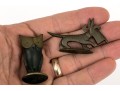 W.H.W. Hagenauer Bronze Dog & WBosse Wise Owl 