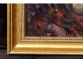 Heddy Signed Oil On Canvas, Kneeling Nude