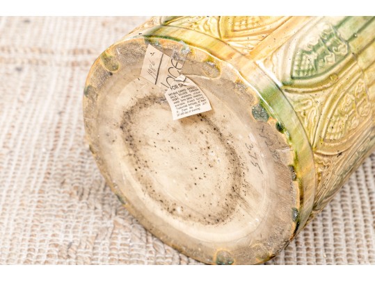 Antique Glazed Ceramic Umbrella Stand