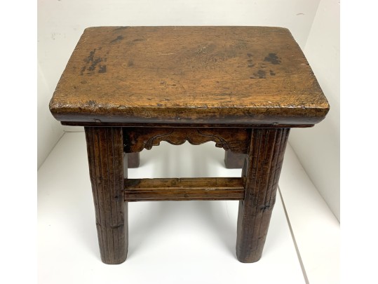 Diminitive Chinese Wooden Stool