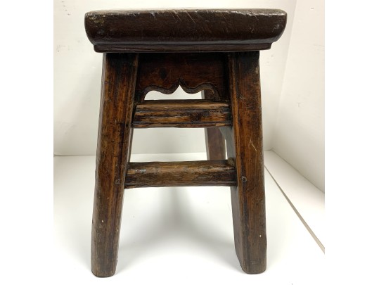Diminitive Chinese Wooden Stool