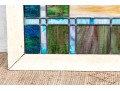 Semi-antique Stained Glass Panel