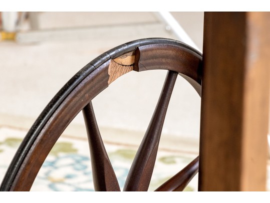 Vintage Tray Top Two Tiered Tea Trolley / Bar Cart