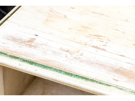 Pair Of Painted Louis XV Style End Tables - Paint Project