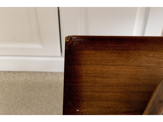 Vintage Tray Top Two Tiered Tea Trolley / Bar Cart