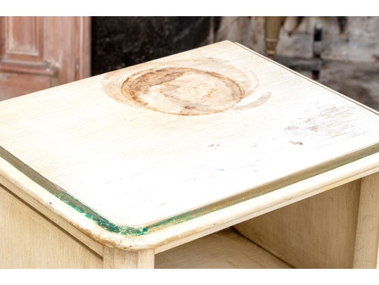 Pair Of Painted Louis XV Style End Tables - Paint Project