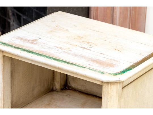 Pair Of Painted Louis XV Style End Tables - Paint Project