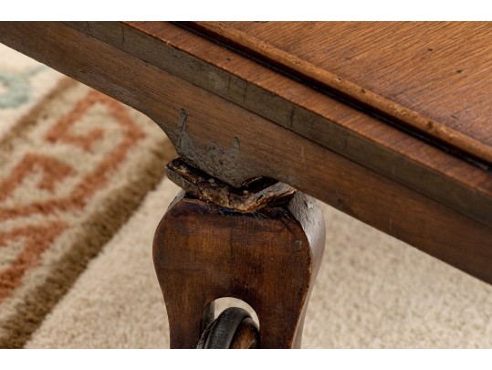 Vintage Tray Top Two Tiered Tea Trolley / Bar Cart