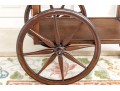 Vintage Tray Top Two Tiered Tea Trolley / Bar Cart