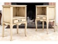 Pair Of Painted Louis XV Style End Tables - Paint Project
