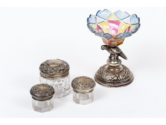 Assorted Group Of Tabletop Sterling Silver Items