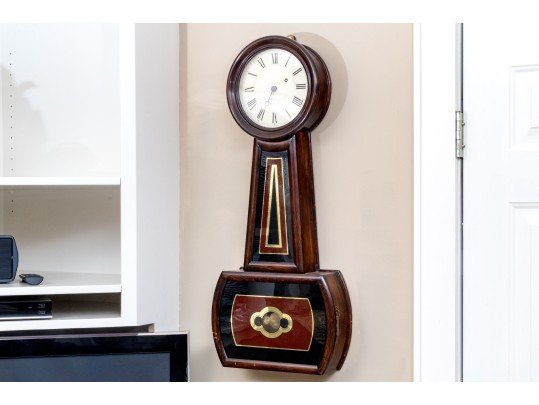 Antique E. Howard & Co. Boston Banjo Wall Clock