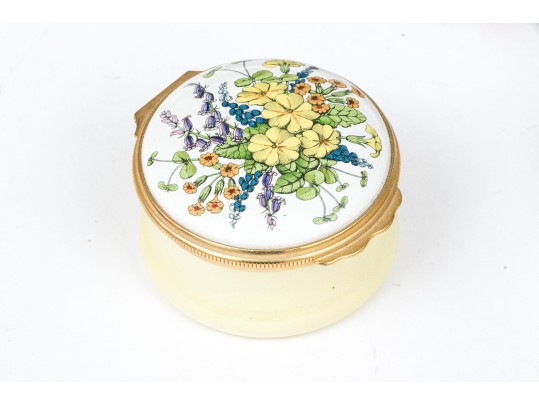 Collection Of Eight Assorted Makers Enameled Boxes