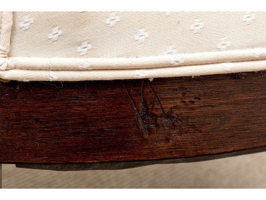 Antique 19th C. Rosewood Gentlemans Parlor Armchair