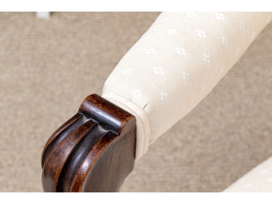 Antique 19th C. Rosewood Gentlemans Parlor Armchair