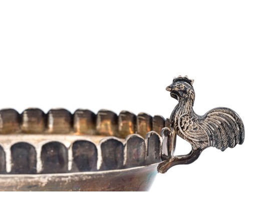 Mexican Sanborns Sterling Silver Footed Bowl, 5.795 Ozt.