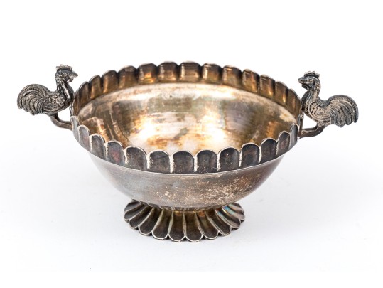 Mexican Sanborns Sterling Silver Footed Bowl, 5.795 Ozt.