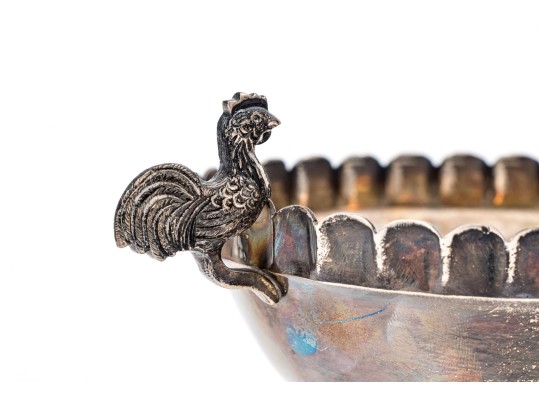 Mexican Sanborns Sterling Silver Footed Bowl, 5.795 Ozt.