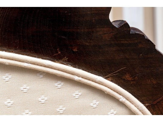 Antique 19th C. Rosewood Gentlemans Parlor Armchair