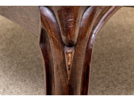 Antique 19th C. Rosewood Gentlemans Parlor Armchair