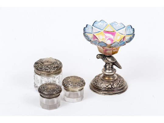 Assorted Group Of Tabletop Sterling Silver Items