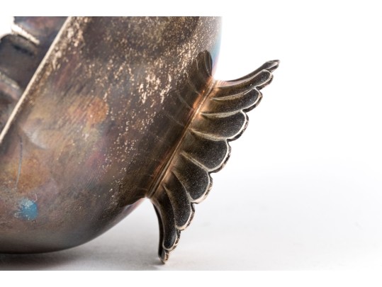 Mexican Sanborns Sterling Silver Footed Bowl, 5.795 Ozt.