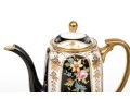 Japanese Hand-Painted Demitasse Set, Fifteen Pieces