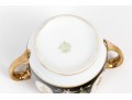 Japanese Hand-Painted Demitasse Set, Fifteen Pieces