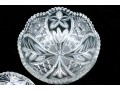 Two Antique Brilliant Cut Crystal Bowls