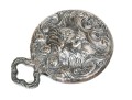 Sterling Silver Mounted Hand Vanity Mirror