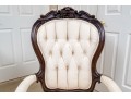Antique 19th C. Rosewood Gentlemans Parlor Armchair